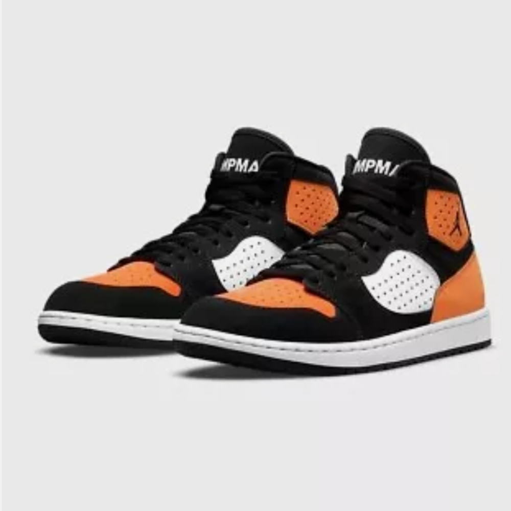 Nike Air Jumpman Access shattered backboard basketball sneakers shoes sz 8.5